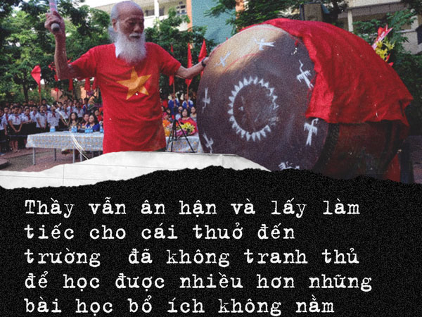 Sau 2 năm, bài phát biểu xúc động của thầy Văn Như Cương tại lễ khai giảng bất ngờ được chia sẻ lại