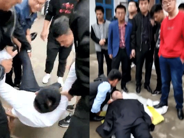 Chú rể TQ chết thảm trong ngày cưới vì trò đùa quá đà của bạn