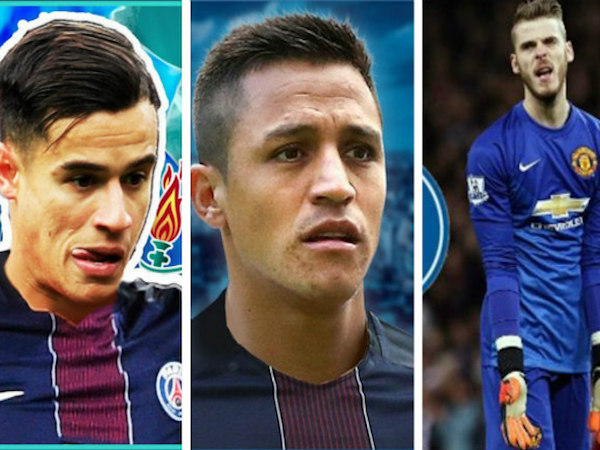 PSG xây "Galacticos 1.0": Nửa tỷ euro mua thêm Sanchez, Coutinho, De Gea