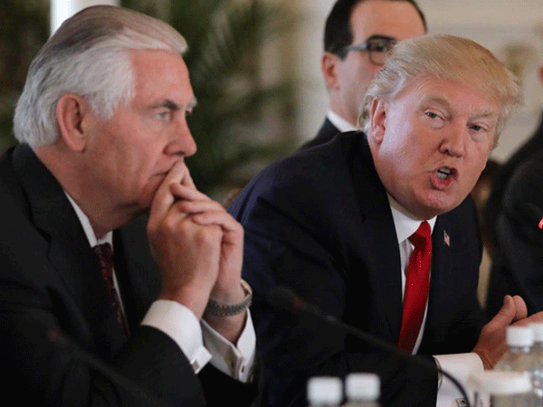 Tổng thống Trump muốn đọ IQ với Ngoại trưởng Tillerson