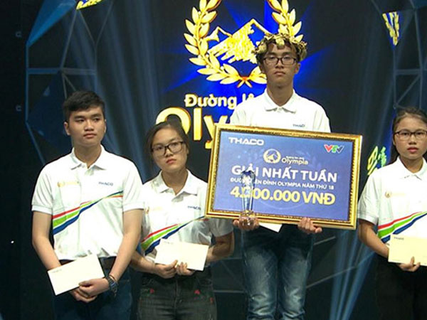 10X Quảng Nam thắng áp đảo, nữ sinh Hà Nội gây bất ngờ tại Olympia