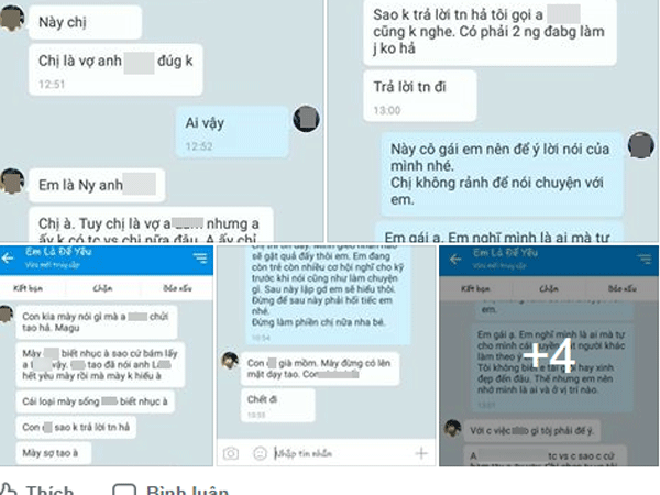 Kinh ngạc với cô bồ ngang ngược nhất năm: Đã giật chồng còn nhắn tin đe dọa, ép vợ cả ly hôn