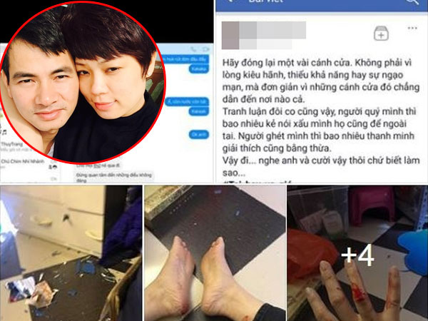 Đăng status "bị chồng đánh" rồi xoá ngay sau đó, vợ Xuân Bắc giải thích là do bị hack Facebook