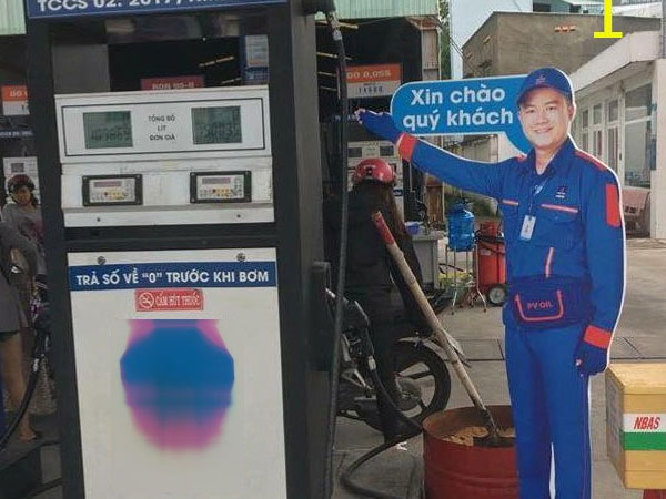 Cây xăng Việt dựng hình nhân đấu với "xăng kiểu Nhật"?