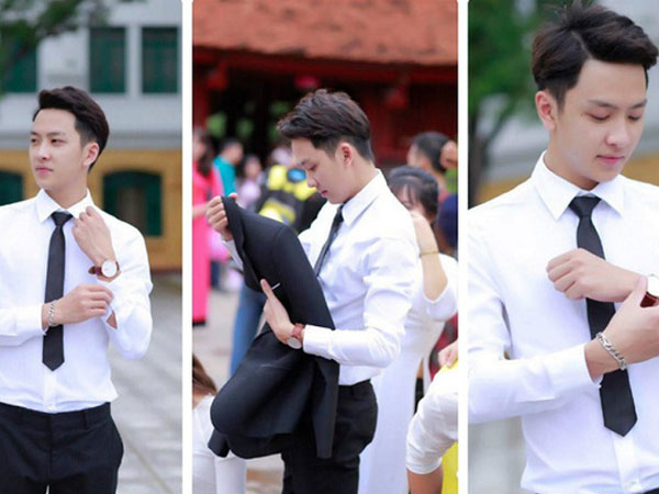 “Hot boy kỷ yếu” khiến các cô gái rần rần xin link Facebook