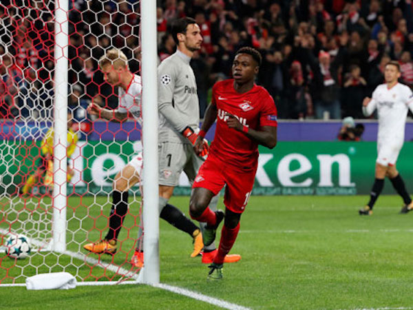 Sevilla thảm bại trên sân Spartak Moscow