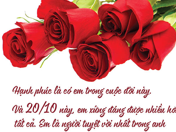 Những lời chúc khiến chị em hạnh phúc hơn cả quà cáp trong dịp 20/10
