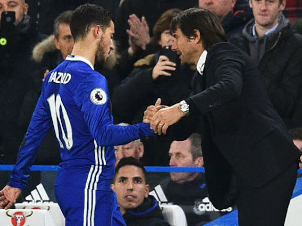 Chelsea thoát thua, Hazard phá dớp vẫn hận Conte “thấu xương”