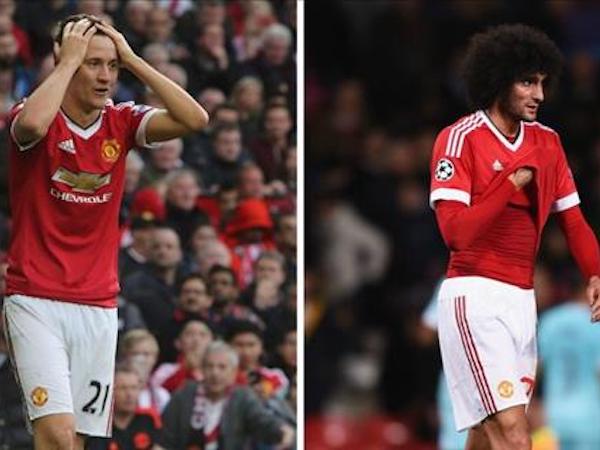 M.U gặp khó trong việc gia hạn với Fellaini và Herrera