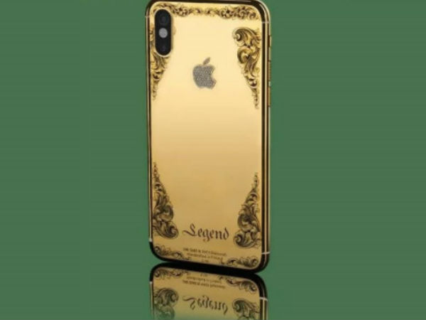 Những chiếc iPhone X sang chảnh mạ vàng, khảm kim cương