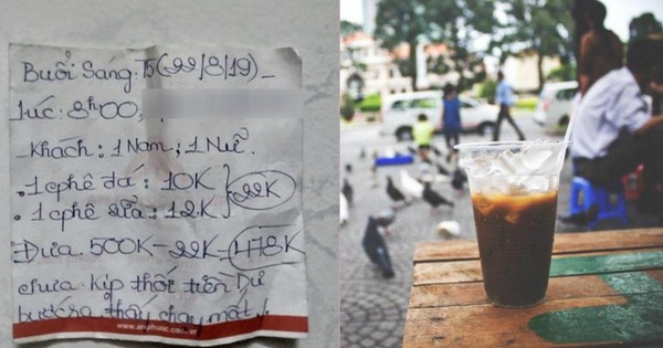 Tá hỏa vì quên lấy gần 500.000 đồng tiền thừa, chàng shipper ngỡ ngàng khi đọc được mảnh giấy chủ quán để lại