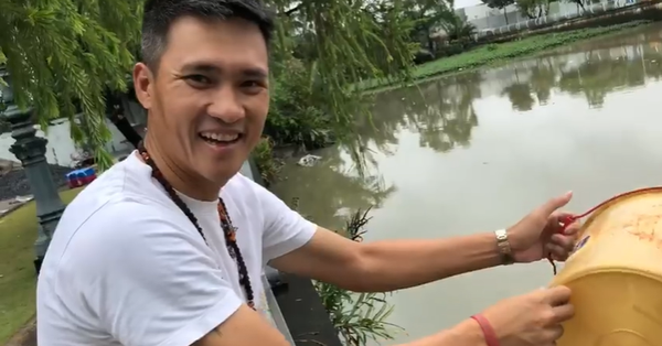 Bị mỉa mai 'diễn cho ai xem' khi thả cá phóng sinh, Thủy Tiên đáp trả đanh thép khiến anti-fan 'cứng họng'