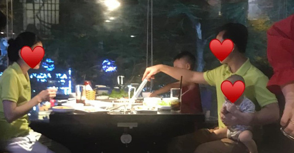 Cô vợ khiến cả nhà hàng ngưỡng mộ vì cưới được ông chồng đảm đang, một tay chăm cả 2 đứa con cho vợ ngồi thảnh thơi xơi nước