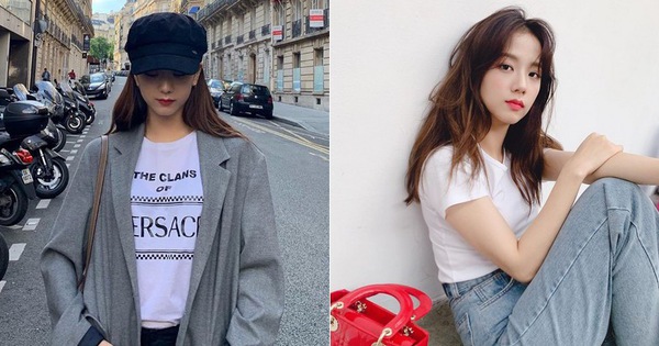 Style của Jisoo có thể 'nhạt' nhưng lại an toàn và đẹp trong mọi hoàn cảnh, nàng nào thích ăn mặc đơn giản nên copy ngay