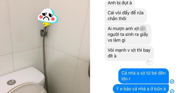 Bì hài chuyện chàng trai bị người yêu chia tay chỉ vì đi vệ sinh mà lại dùng... vòi xịt!?
