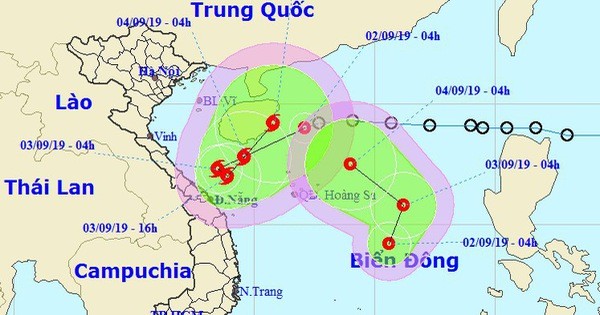 Dị thường xuất hiện 2 áp thấp nhiệt đới cùng lúc trên Biển Đông