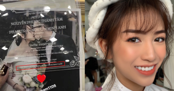 'Học hỏi' Cường Đô La, thiệp cưới của con gái đại gia Minh Nhựa chỉ thẳng: 'Không phục vụ trẻ em dưới 3 tuổi'