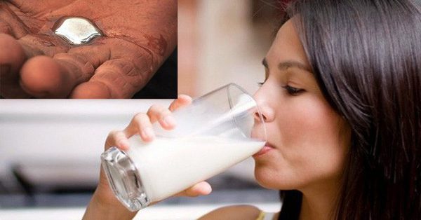 Uống sữa có thực sự giúp bạn giải độc thủy ngân?
