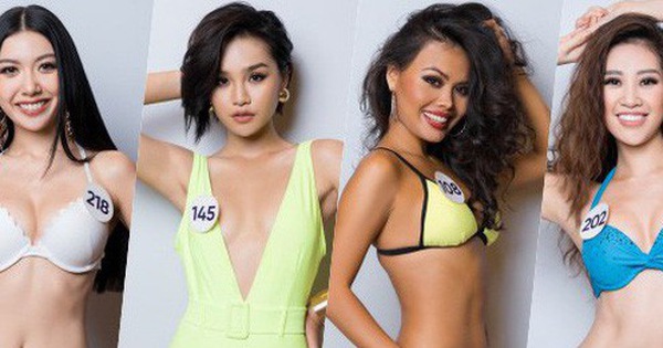 Ngắm trọn body của dàn thí sinh Hoa hậu Hoàn vũ Việt Nam 2019: Chính thức lộ diện những ứng cử viên đáng gờm