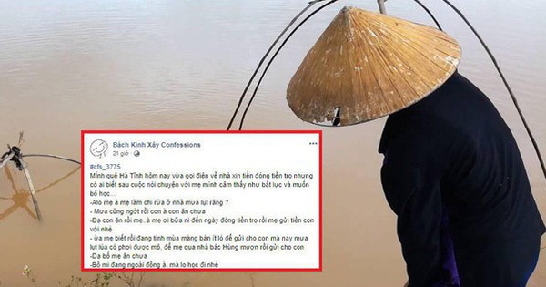 Tâm sự xót xa của tân sinh viên Hà Tĩnh: Ở quê bị lũ, gọi về xin tiền trọ nhưng sau cuộc gọi cảm thấy bất lực đến mức muốn bỏ học!